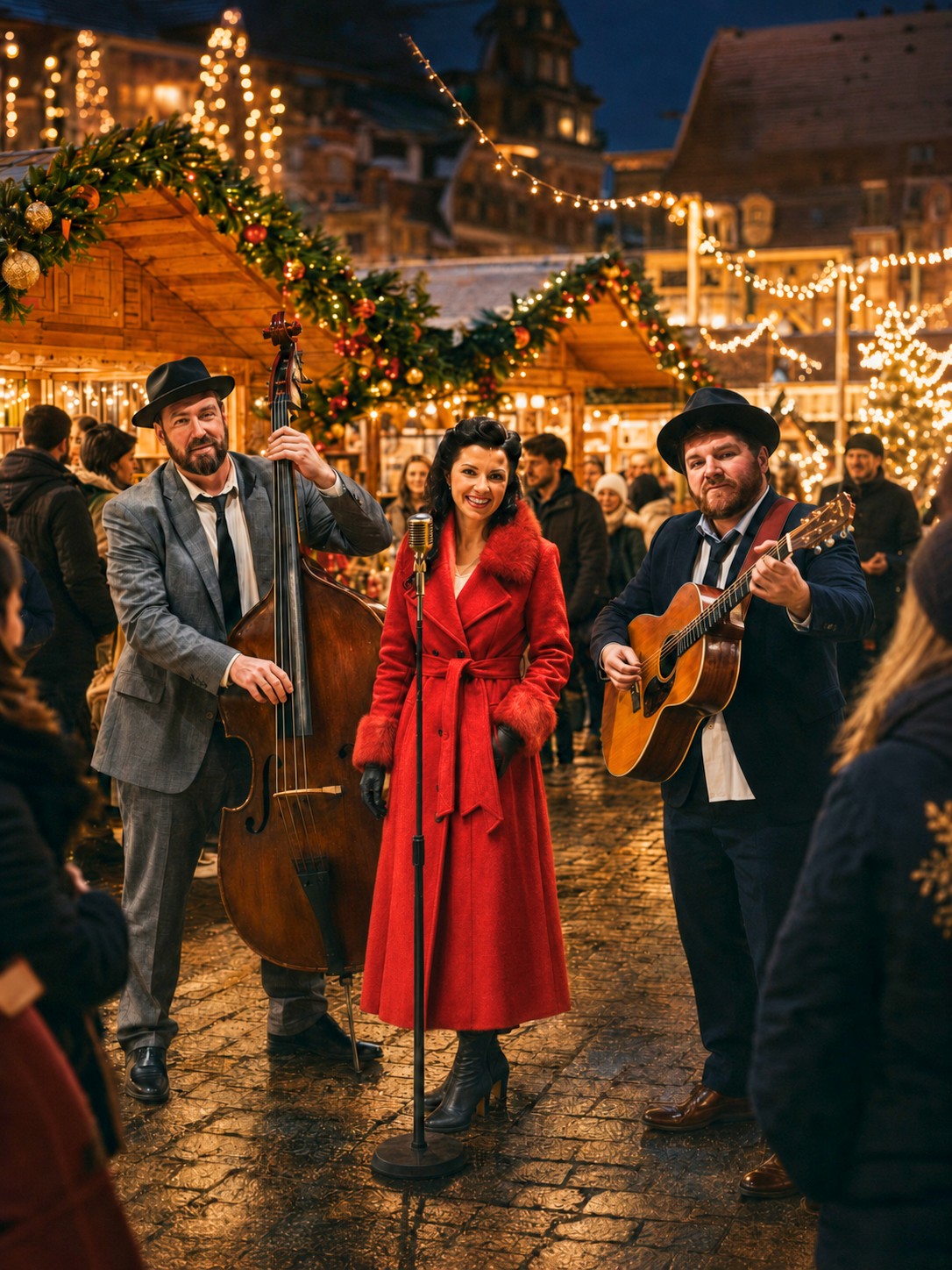 Christmas Crooners, version itinérante façon Christmas Carolers américains