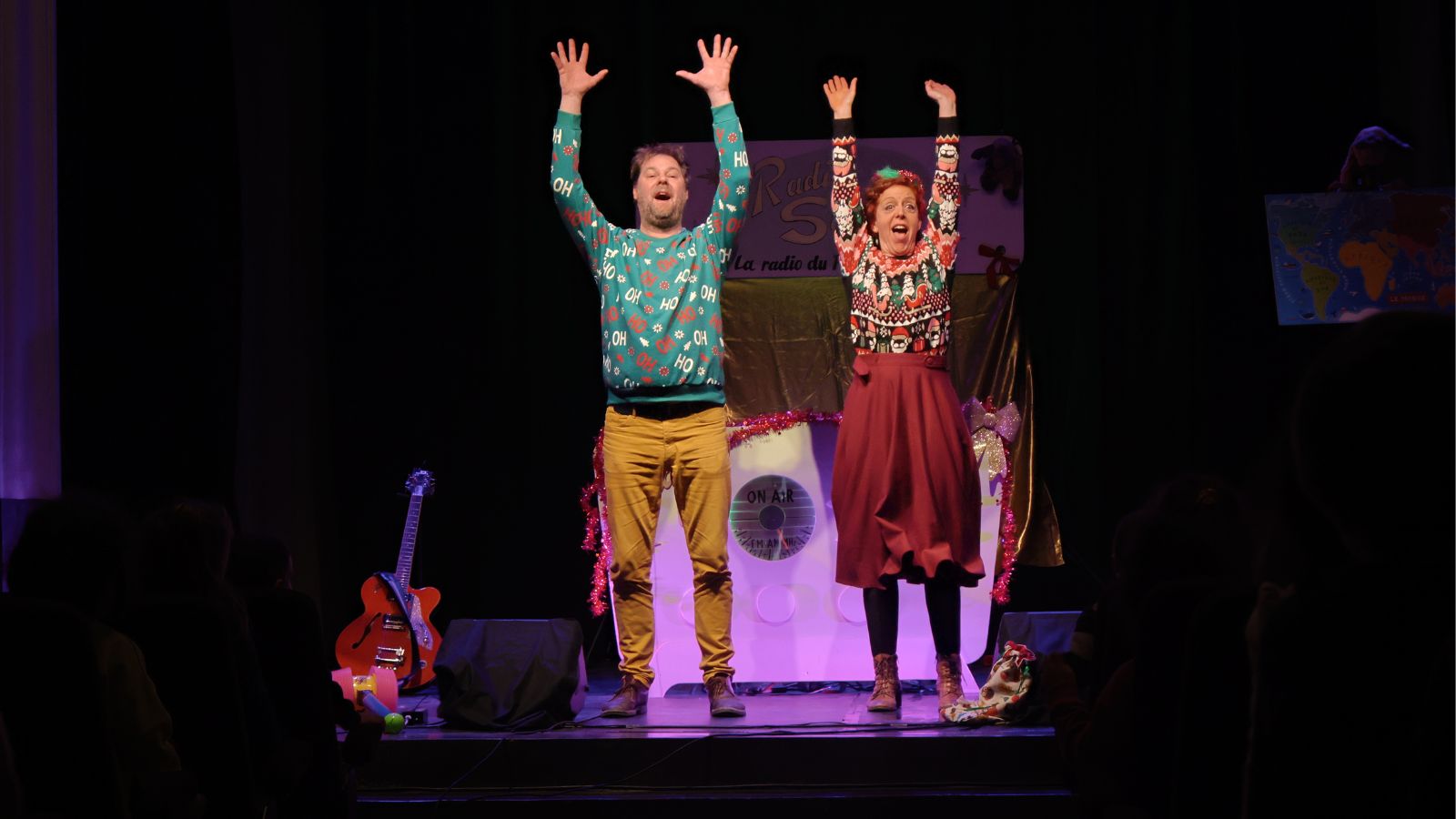 Radio Santa, spectacle musical et participatif de Noël pour enfants